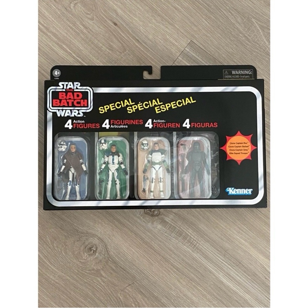 Star Wars The Vintage Collection The Bad Batch Special 4-pack (Amazon Exclusive)